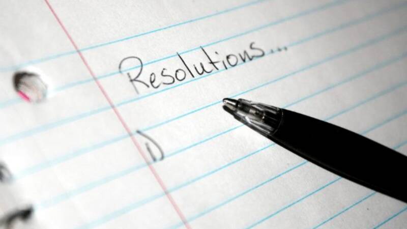 New Year Resolutions list post