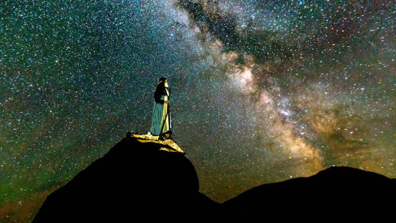 Abraham and the stars
