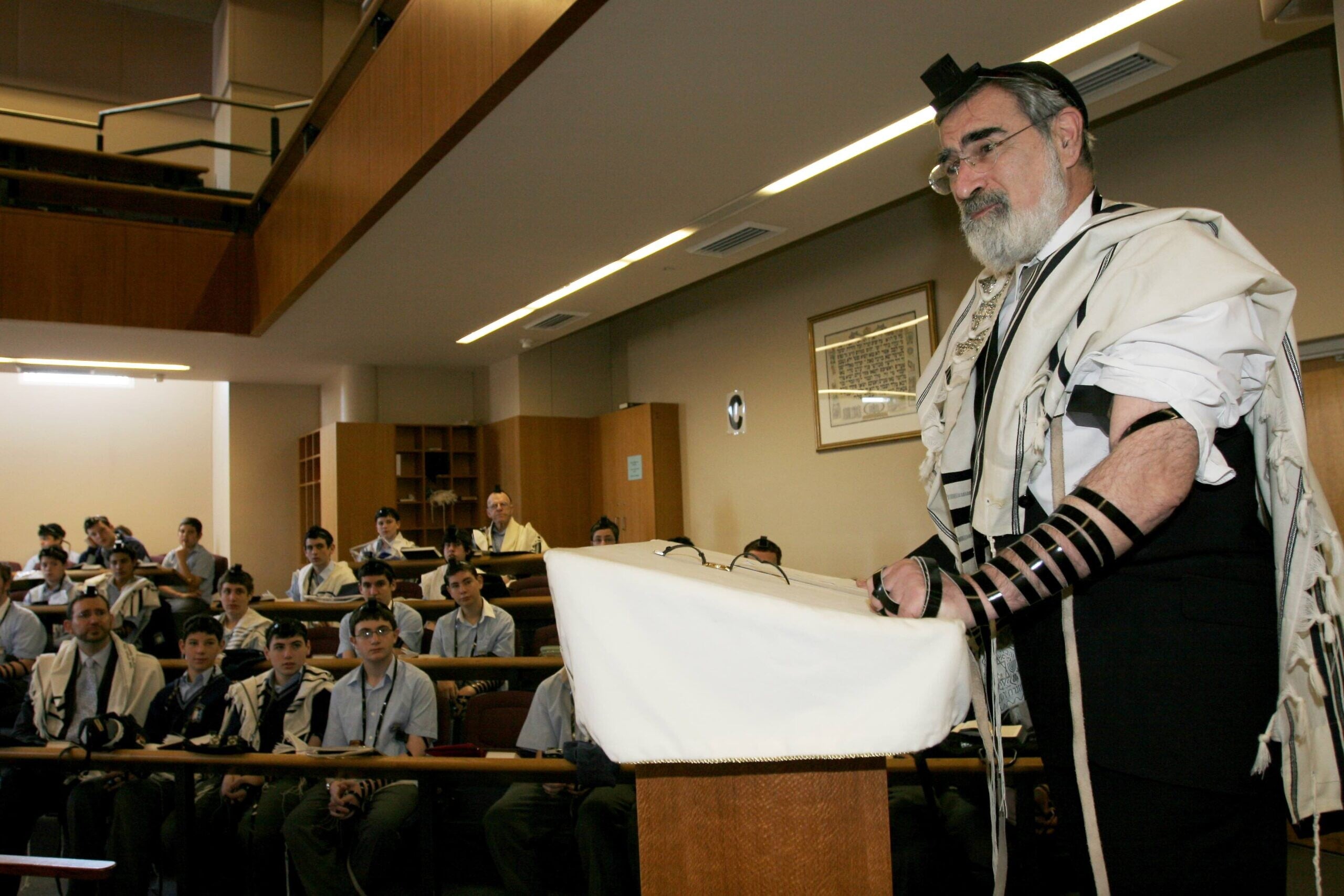 rabbi jonathan sacks tefillin tallit shul torah 1 1