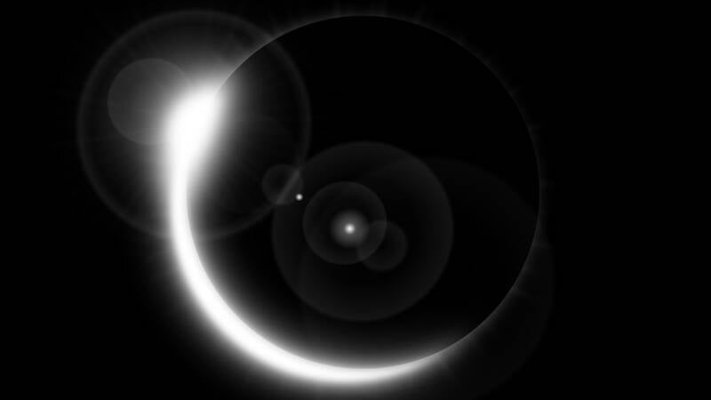 eclipse solar sun moon