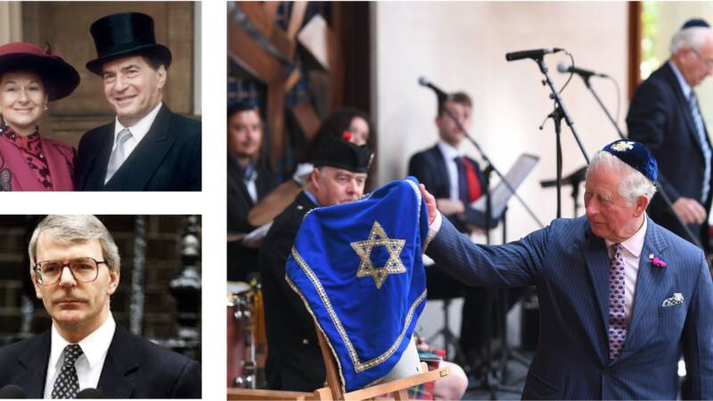 GREATNESS is humility john major prince charles hrh magen david wohl shul