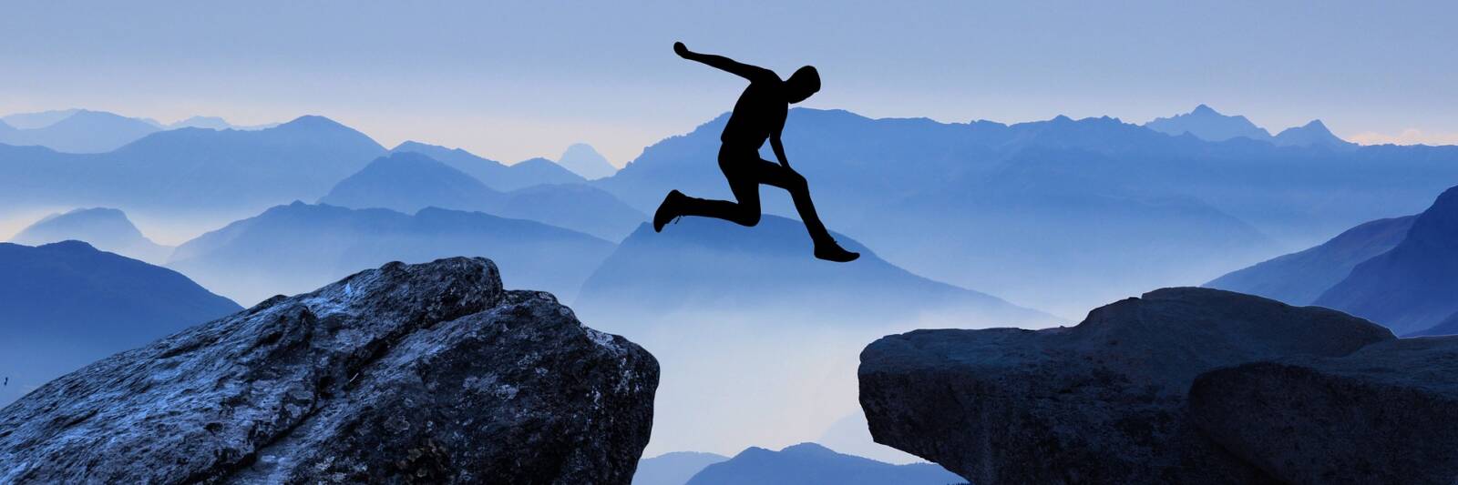 cliff LEAP faith overcome obstacles endeavour resilience effort trying abraham risk challenge mountains