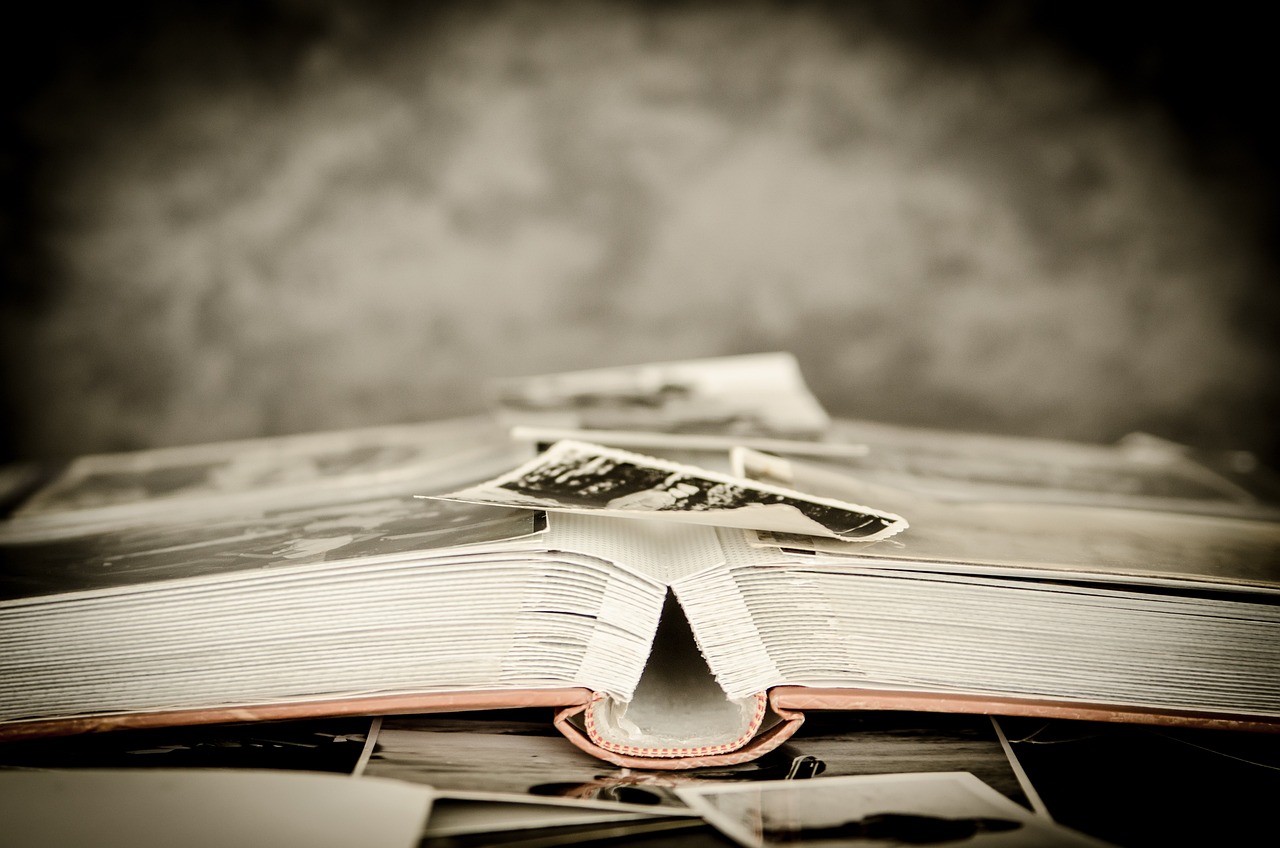 memory stories book photos photograph album sepia remember pages polaroid archive preserve history