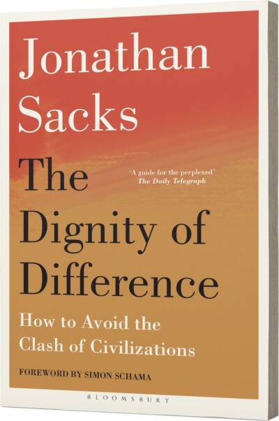 rabbi jonathan sacks the dignity of difference book cover trimmed