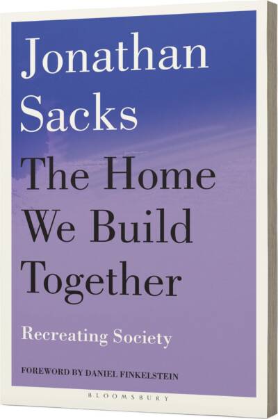 rabbi jonathan sacks the home we build together book cover trimmed