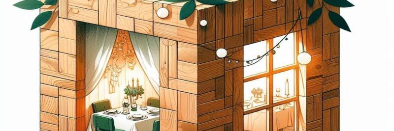 sukkot sukkah built for succot succah