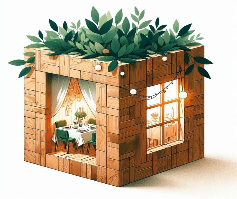sukkot sukkah built for succot succah
