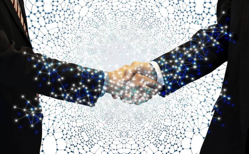 handshake conflict resolution agreement friends equals connecting