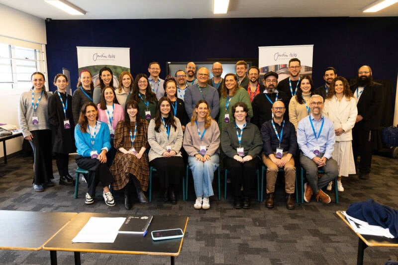 Staff team of Australia TVC programme with The Rabbi Sacks Legacy daniel rose jeremy bruce jeremy lawrence chaya cowen. July 2025