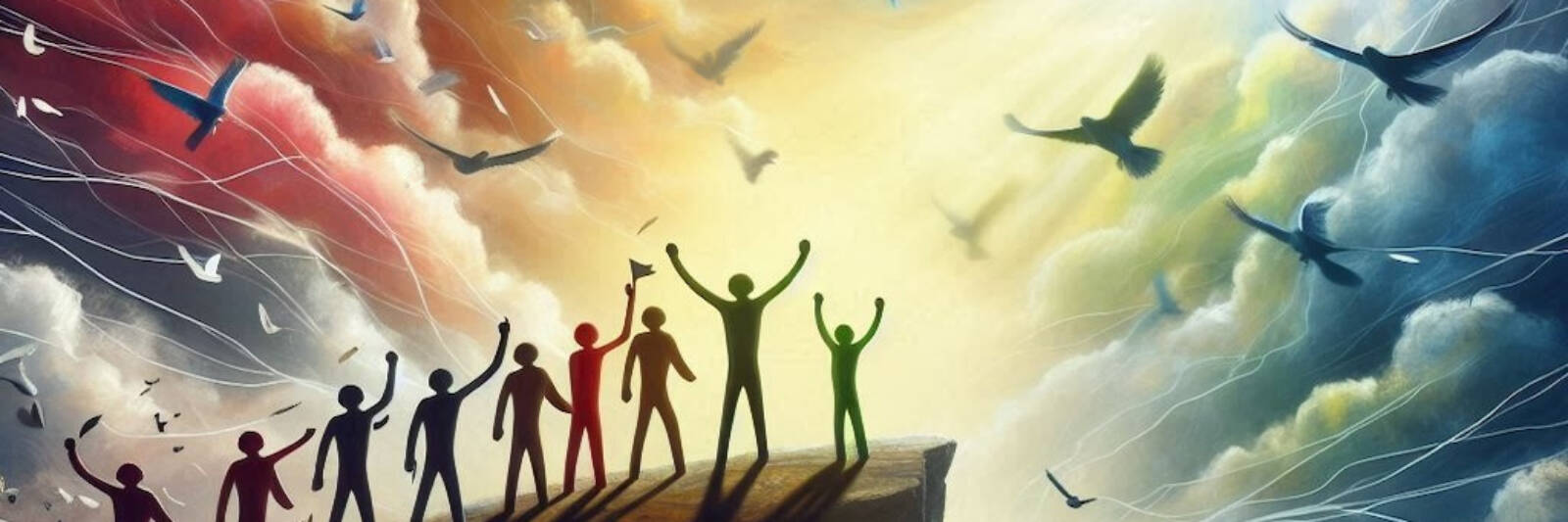 freedom moral society morality birds cliff hierarchy triumph