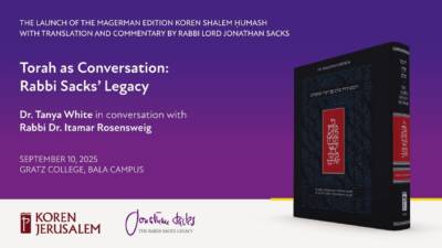 torah as conversation rabbi sacks legacy youtube thumbnail