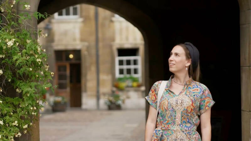 Dr Miriam Feldmann-Kaye outdoors