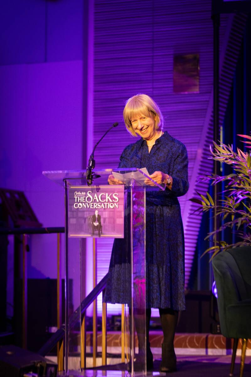 sacks conversation 2025 sc elaine sacks st johns wood synagogue jpeg