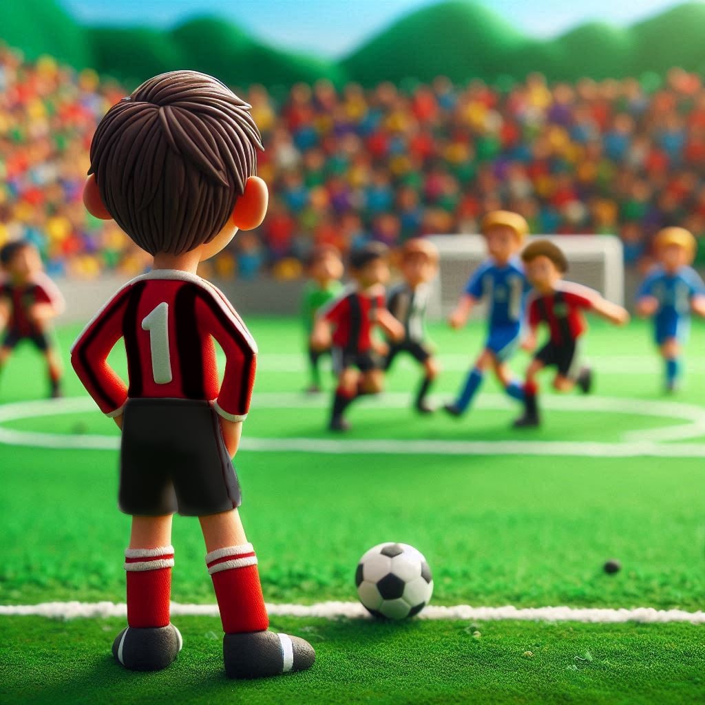 football captain in story for the ages