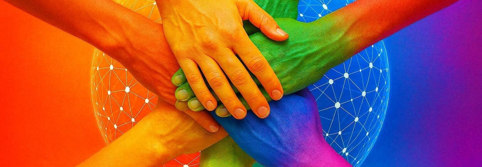 collaboration creation cooperation and building a world together unite and create together 1