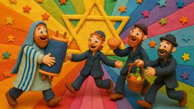 Shemini Atzeret and Simchat Torah claymation FE