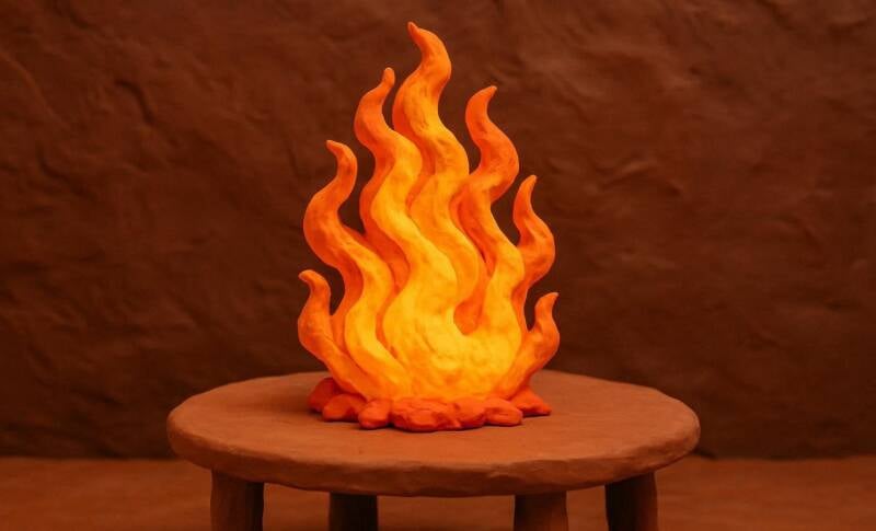 strange unauthorised fire