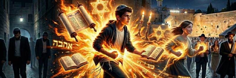 inner fire to change the world torah mitzvot jerusalem shavuot