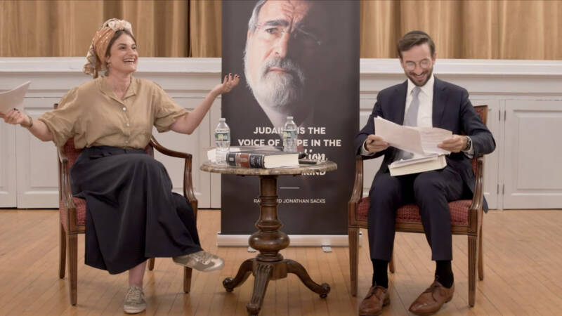 Torah as Conversation TANYA WHITE and Itamar Rosensweig on Rabbi Sacks Legacy