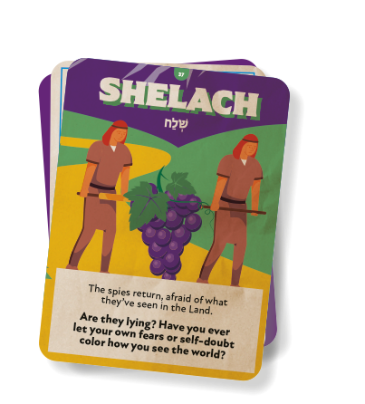 shelach lecha card