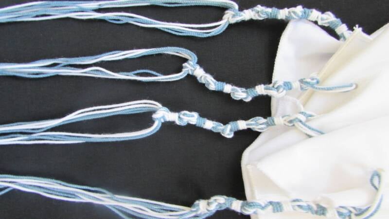 TZITZIT tachelet fringes tsitsit 1