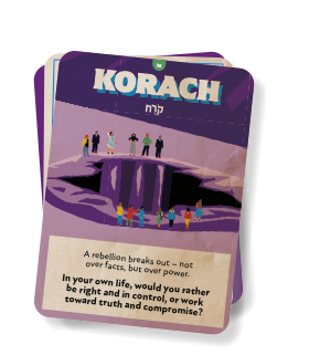 korach card
