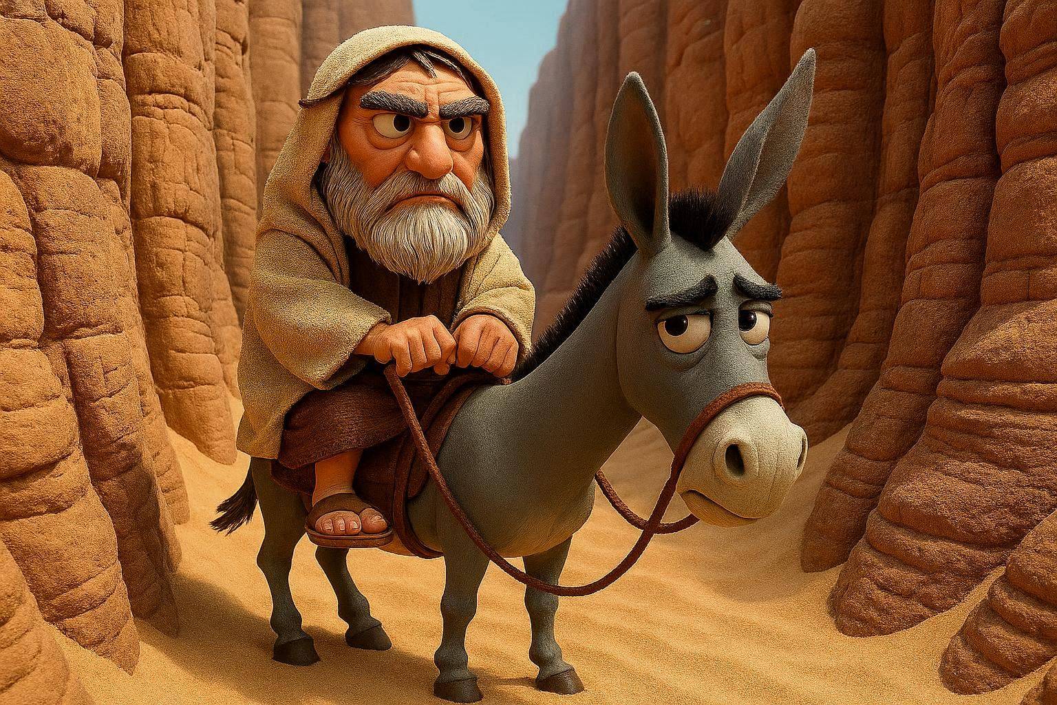 bilaam and the donkey balak story bilam