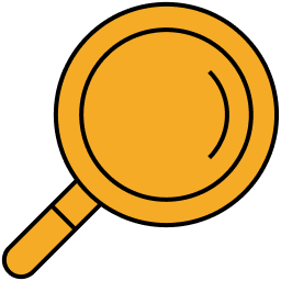 icon a closer look loupe magnifying glass sep26